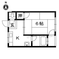 山辺マンションの物件間取画像